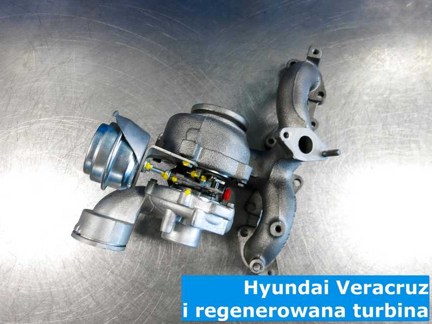 Serwisowana turbina po regeneracji z Hyundaia Veracruza