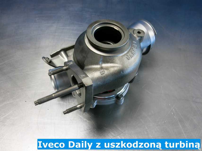 Zregenerowana turbosprężarka z Iveco Daily
