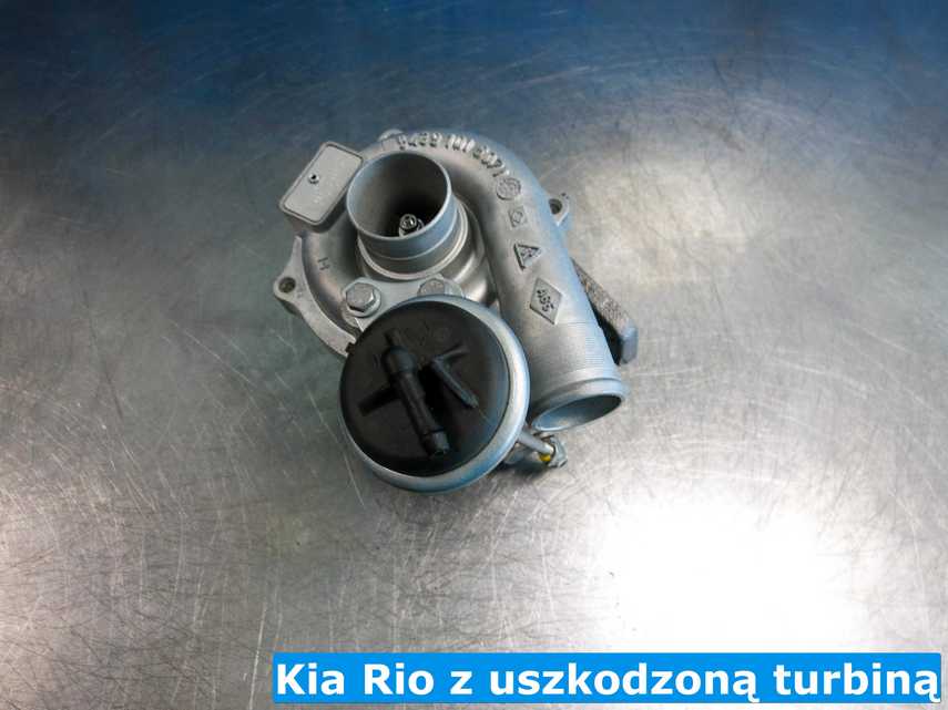 Turbosprężarka z Kii Rio zregenerowana w serwisie po awarii