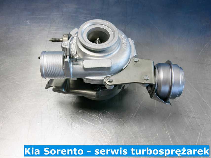 Serwisowana turbosprężarka z Kii Sorento