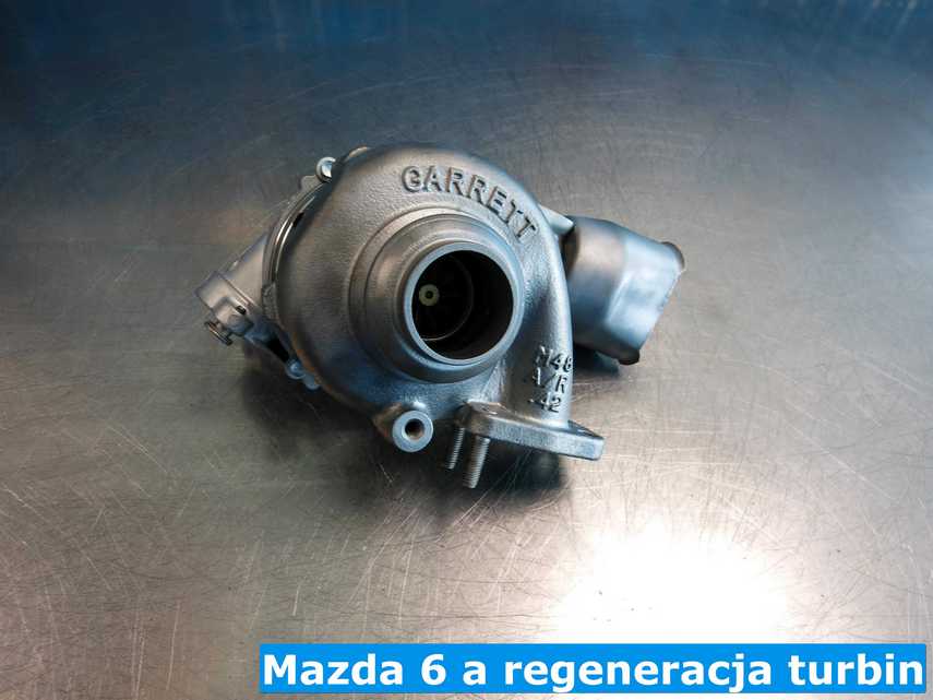 Zregenerowana turbosprężarka do Mazdy 6