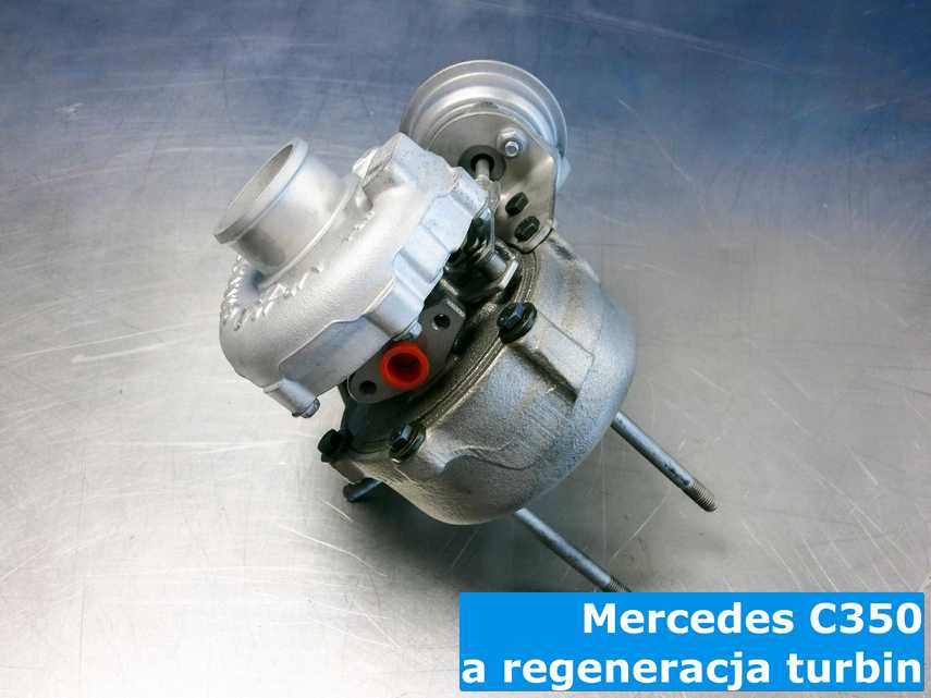 Regenerowana turbosprężarka do Mercedesa C350