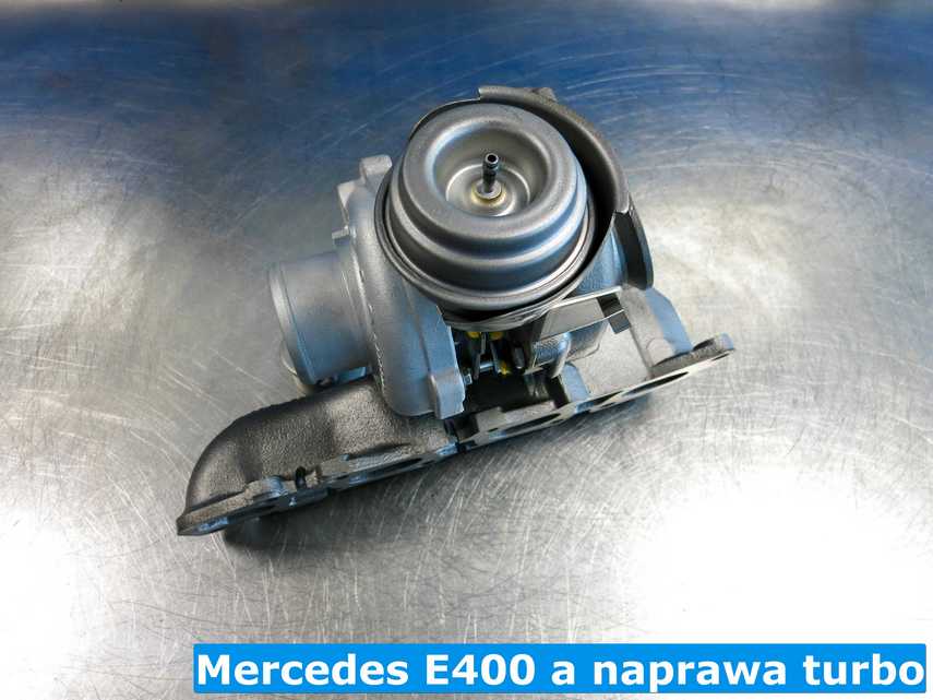 Zregenerowana turbosprężarka do Mercedesa E400