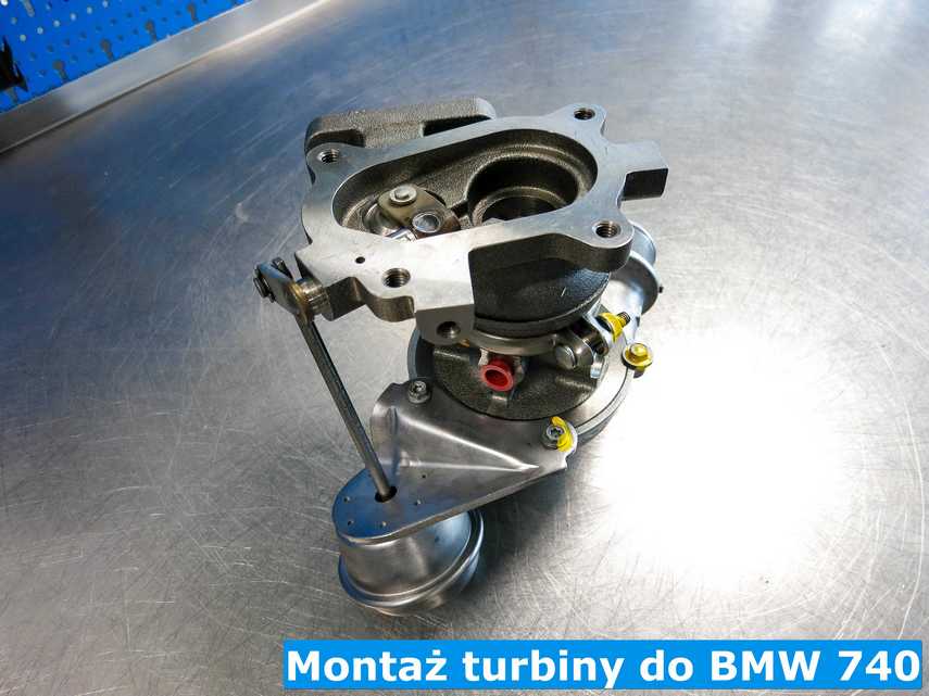 Turbo z BMW 740 gotowe do montażu