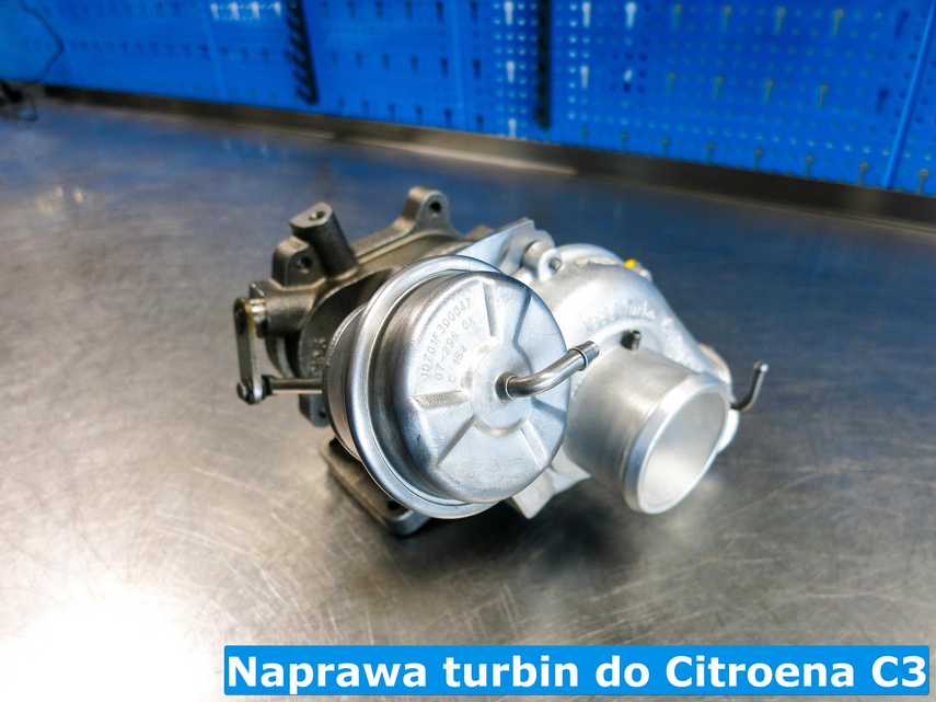 Turbo z Citroena C3 po naprawie