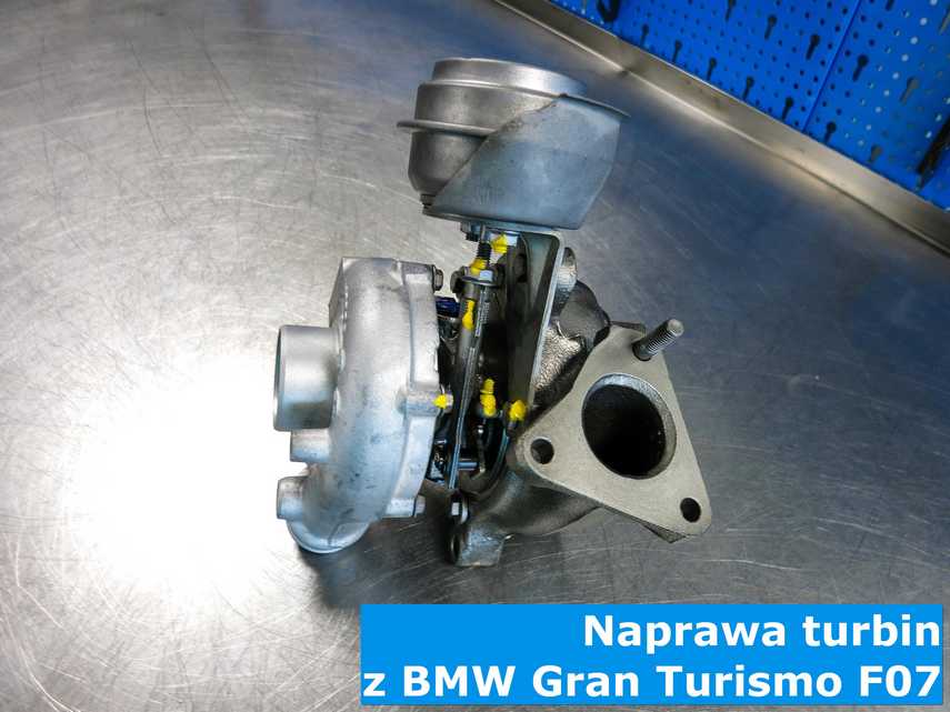 Turbo z BMW Gran Turismo F07 po regeneracji