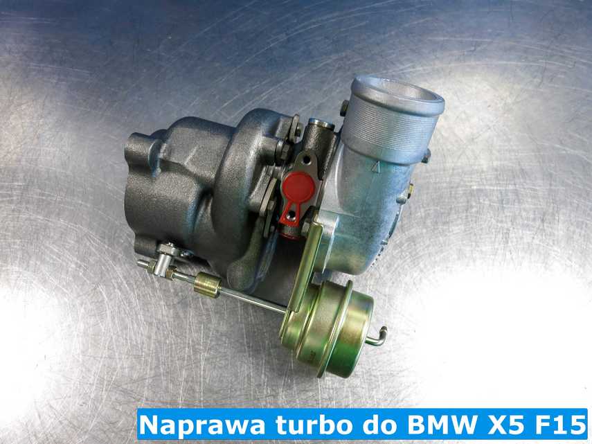 Regenerowana turbosprężarka z BMW X5 F15