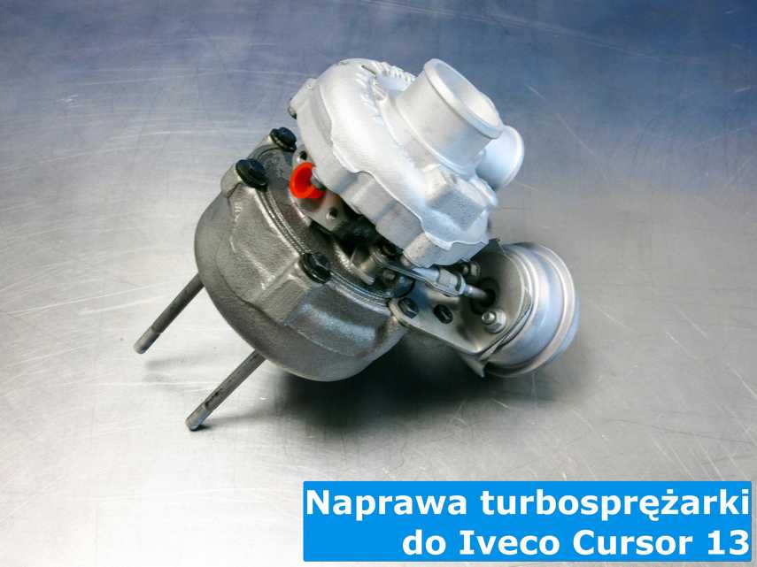 Zregenerowana turbosprężarka z Iveco Cursor 13