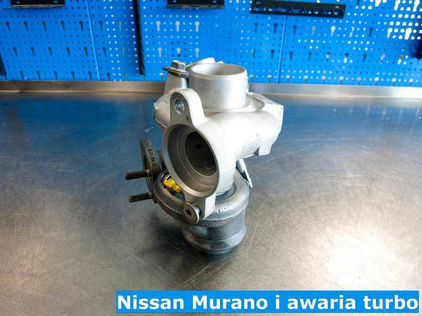 Naprawiona po awarii turbosprężarka z Nissana Murano