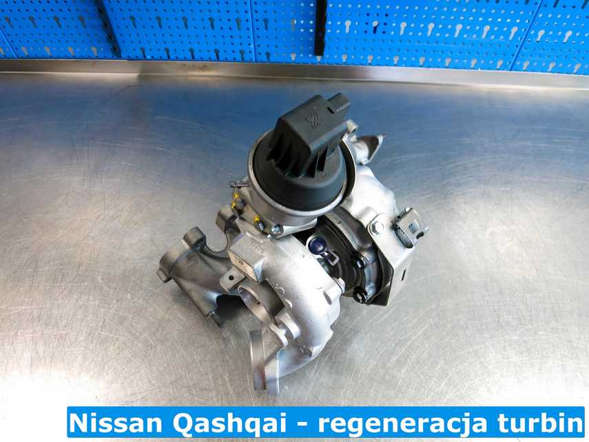 Zregenerowana turbina z Nissana Qashaia