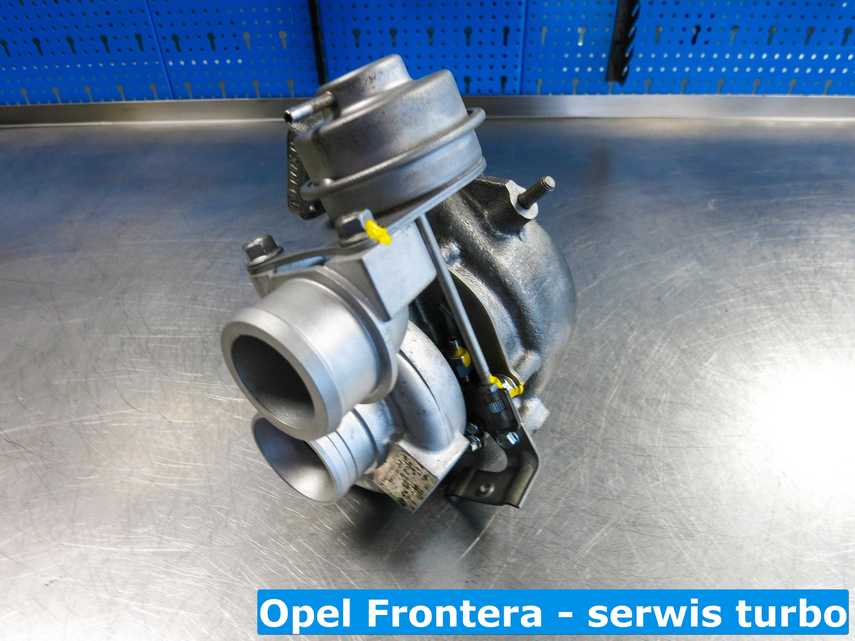 Serwisowana turbosprężarka do Opla Frontery