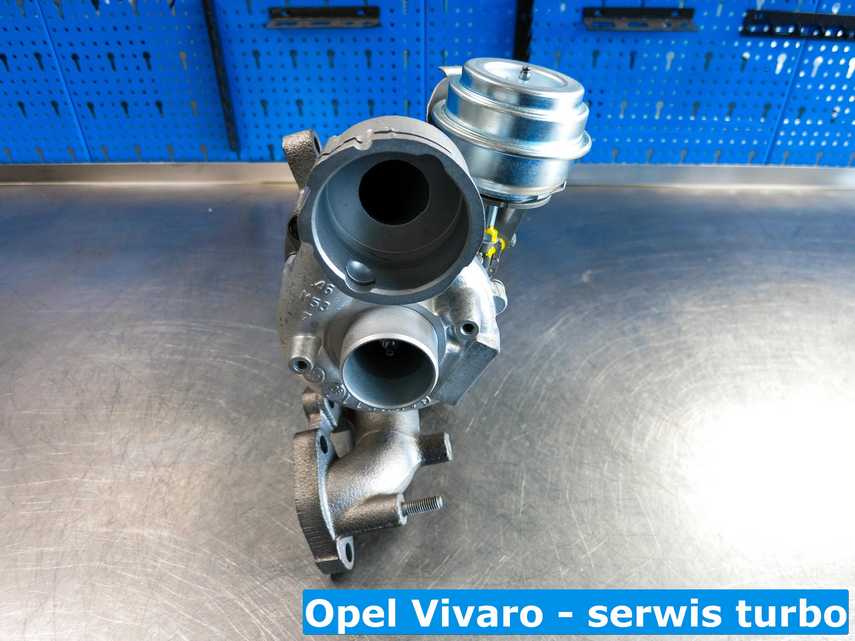 Serwisowana turbosprężarka z Opla Vivaro