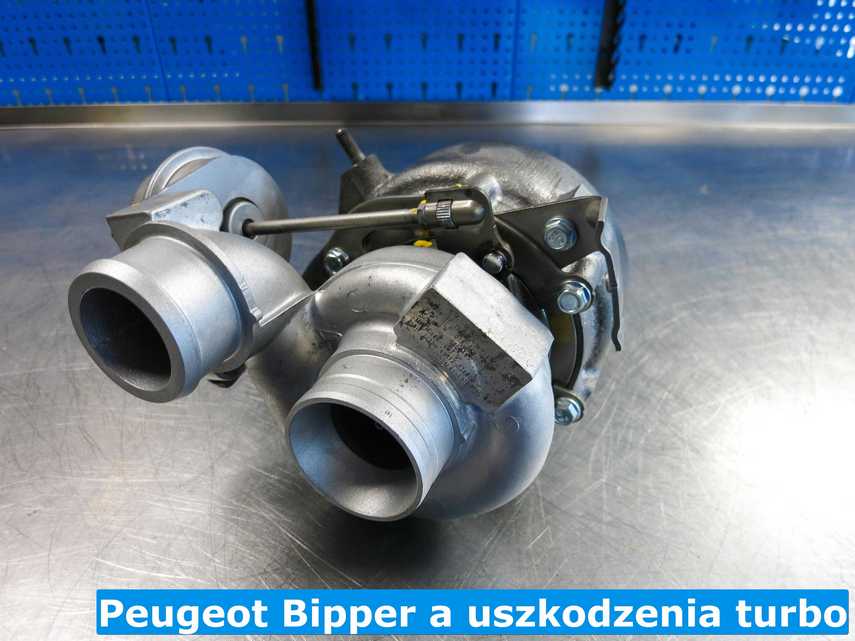 Regenerowana po awarii turbosprężarka do Peugeota Bippera