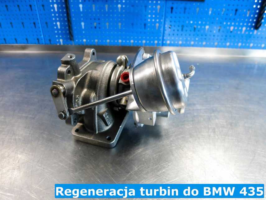 Regenerowana turbosprężarka z BMW 435