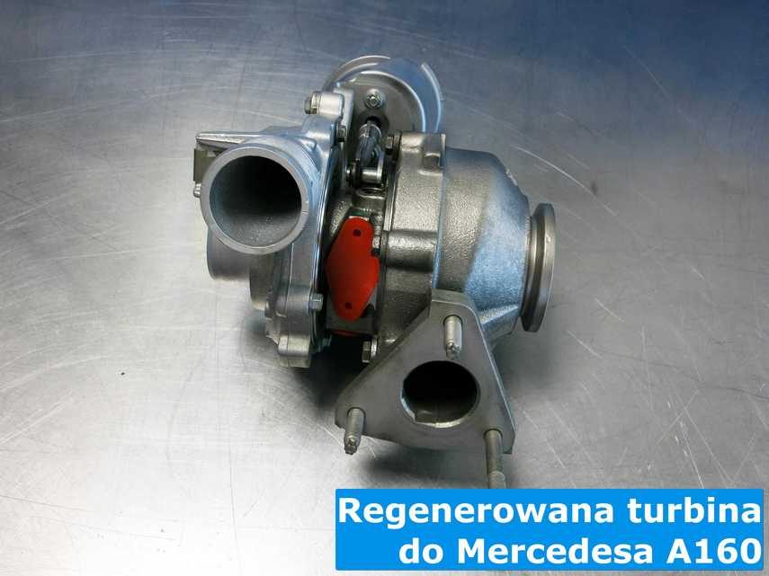 Turbosprężarka z Mercedesa A160 po procesie regeneracji