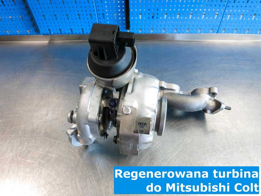 Proces regeneracji turbosprężarek z Mitsubishi Colt
