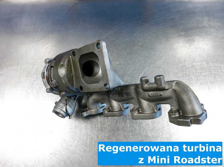 Turbosprężarka po regeneracji z Mini Roadstera