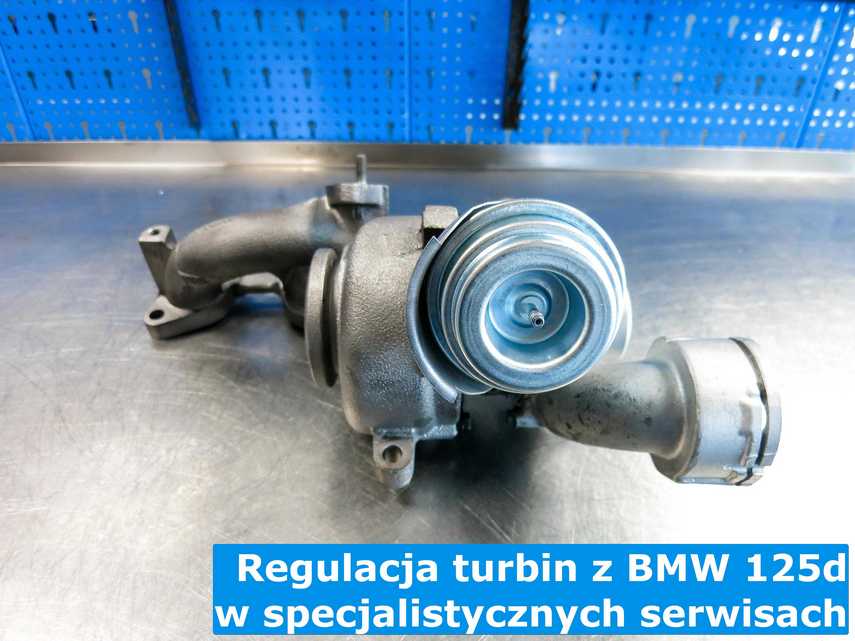 Turbosprężarka z BMW 125d po regulacji i regeneracji