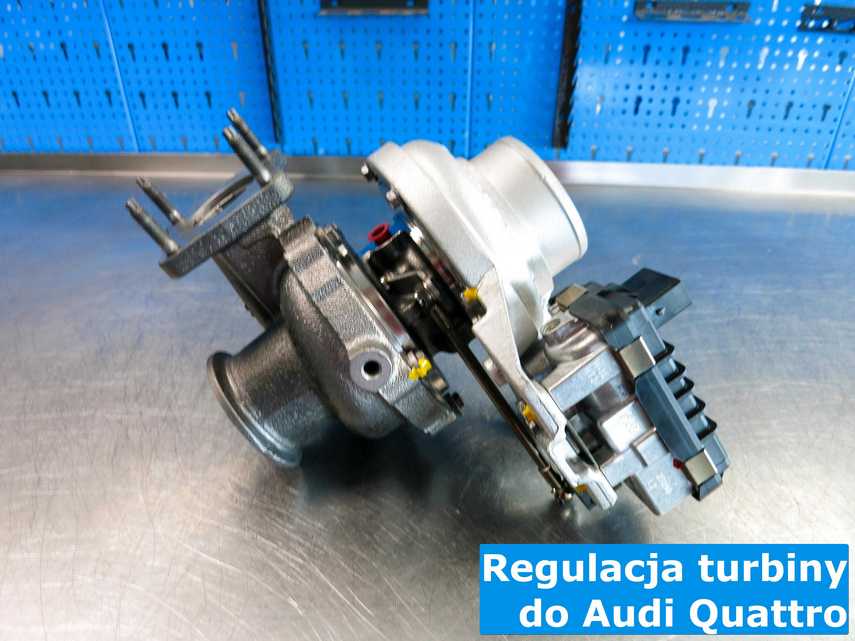 Wyregulowana i zregenerowana turbosprężarka z Audi Quattro