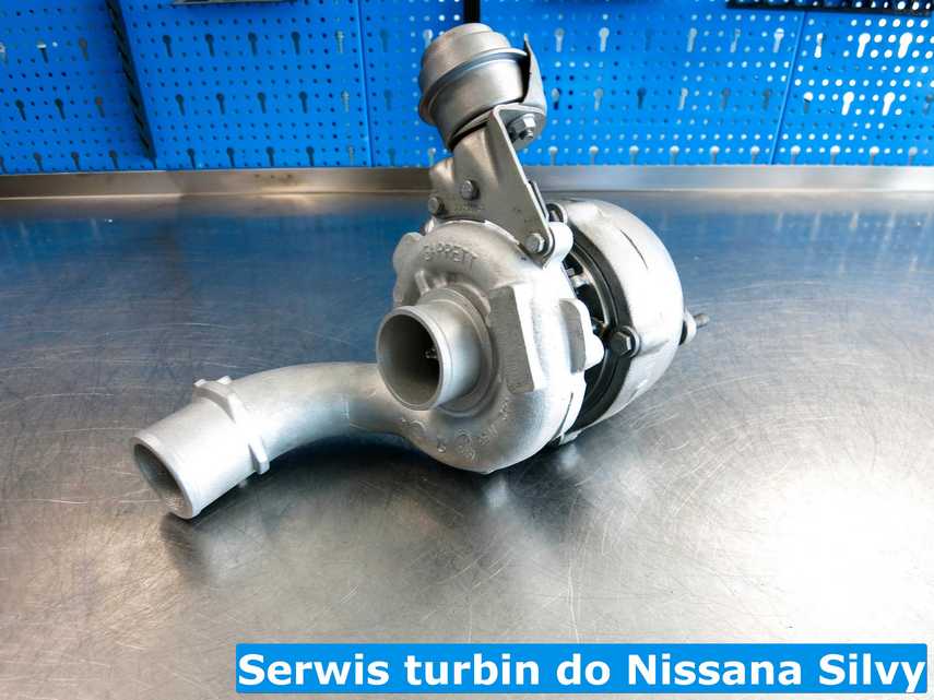 Serwisowana turbosprężarka z Nissana Silvy