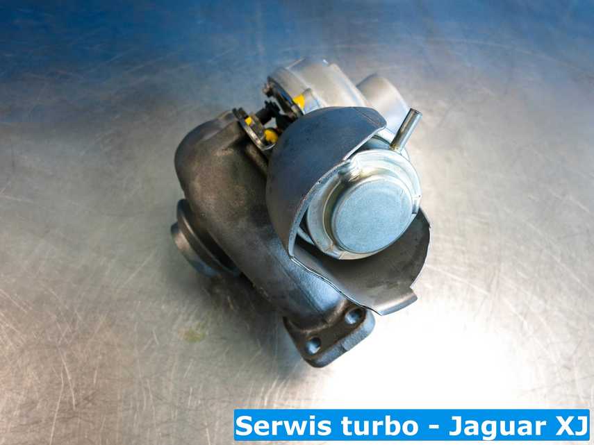 Regenerowana w serwisie turbosprężarka z Jaguara XJ