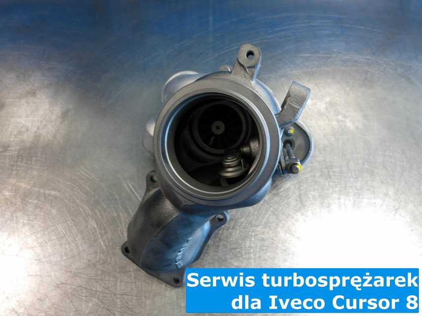 Turbosprężarka z Iveco Cursor 8 po wizycie w serwisie