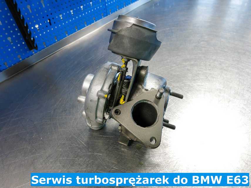 Turbina z BMW E63 po wizycie w serwisie
