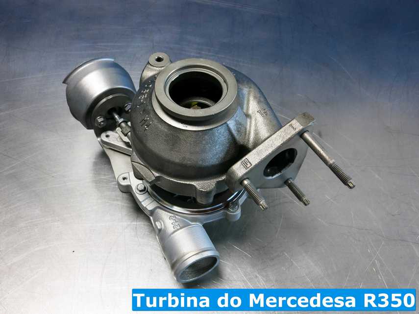 Naprawione turbo z Mercedesa R350
