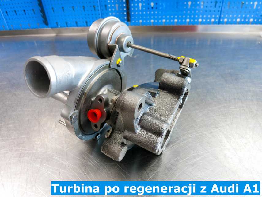 Regenerowane turbiny w Audi A1