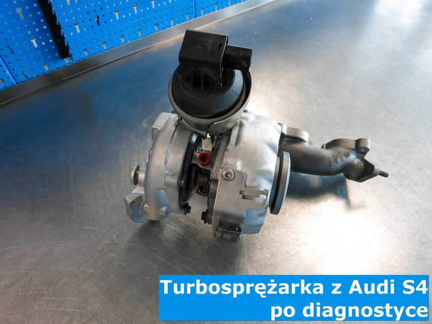 Elementy do wymiany po diagnostyce turbo z Audi S4