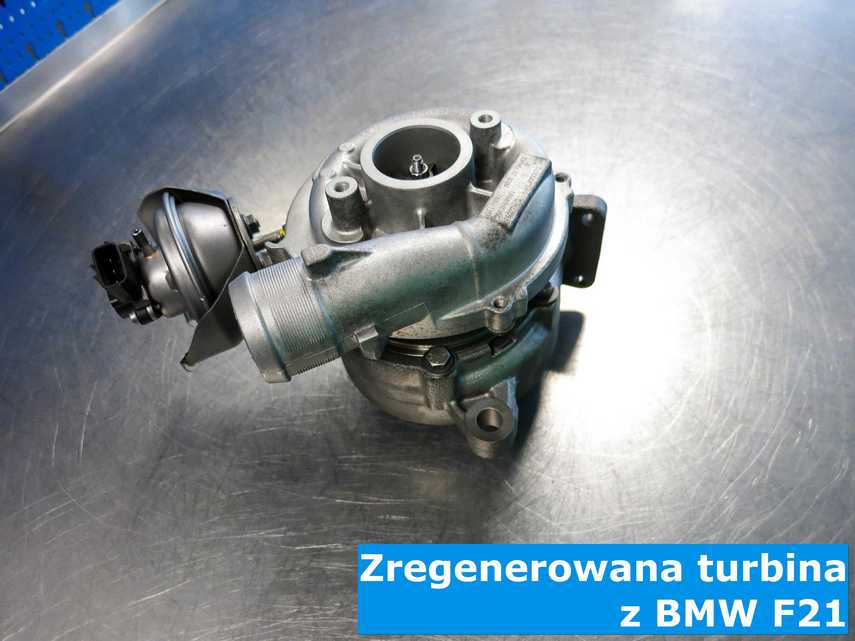 Turbosprężarka BMW F21 po regeneracji