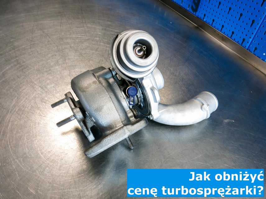 Obniżone ceny turbosprężarki dzięki możliwości jej regeneracji