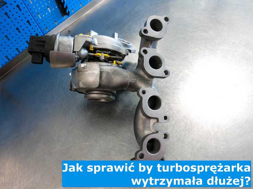 Turbosprężarka po procesie pełnej regeneracji