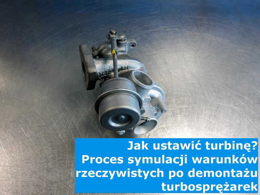 Praca turbosprężarki i jej ustawienie po regeneracji