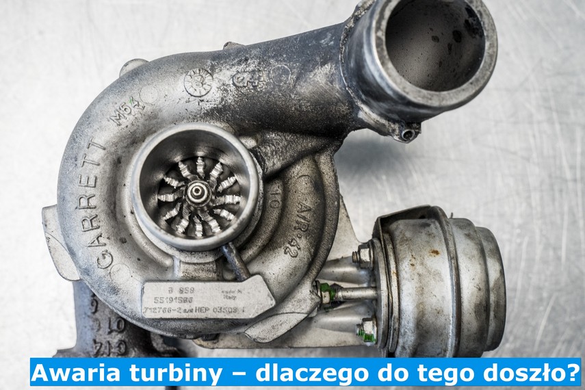 Wadliwość turbosprężarki w samochodach osobowych