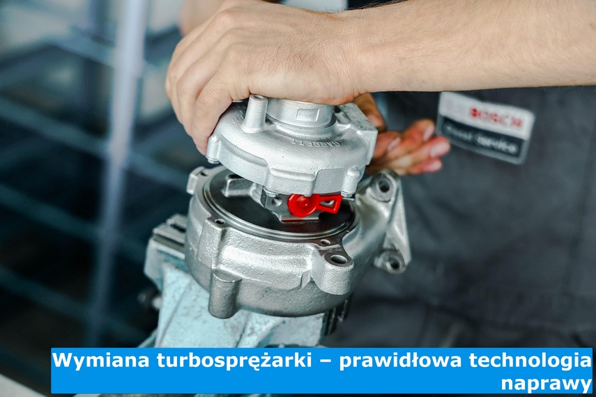 Wymiana turbosprężarki – prawidłowa technologia naprawy