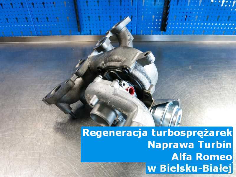 Turbosprężarka marki Alfa Romeo do regeneracji w Bielsku-Białej