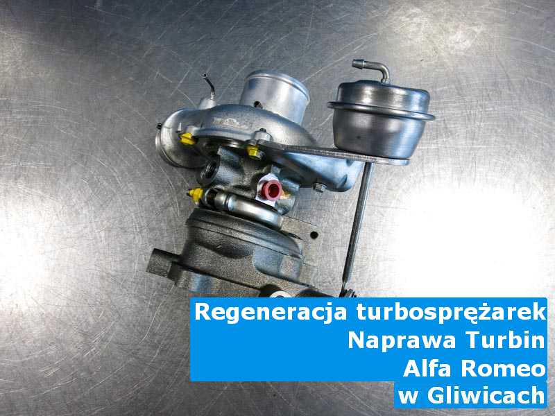 Turbo z auta Alfa Romeo dostarczone do zakładu regeneracji pod Gliwicami