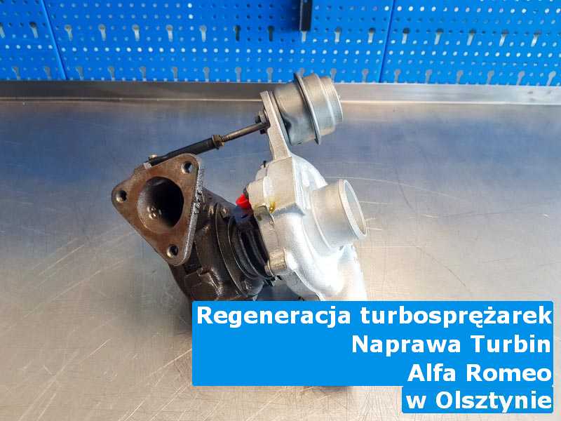 Turbosprężarka z pojazdu marki Alfa Romeo naprawiona po awarii z Olsztyna