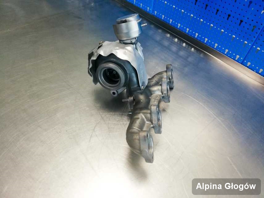 Naprawiona w laboratorium w Głogowie turbina do auta marki Alpina przygotowana w pracowni po regeneracji przed spakowaniem