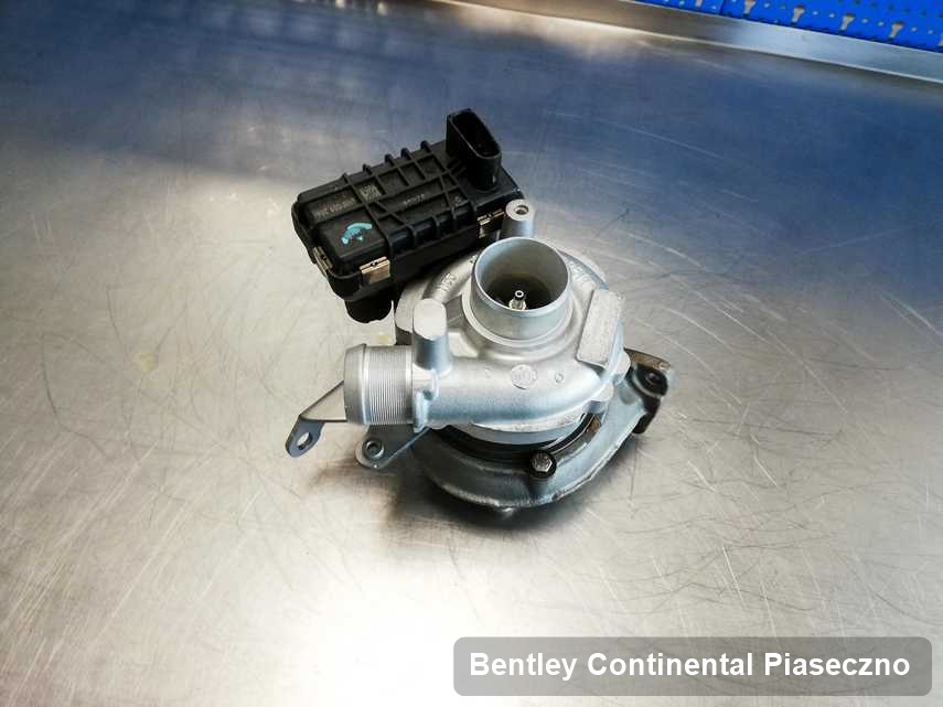 Wyremontowana w firmie w Piasecznie turbina do osobówki spod znaku Bentley Continental przyszykowana w warsztacie naprawiona przed spakowaniem