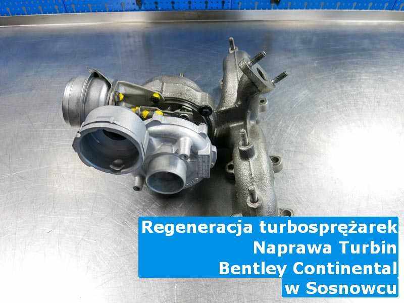 Turbiny z auta Bentley Continental zdiagnozowane z Sosnowca