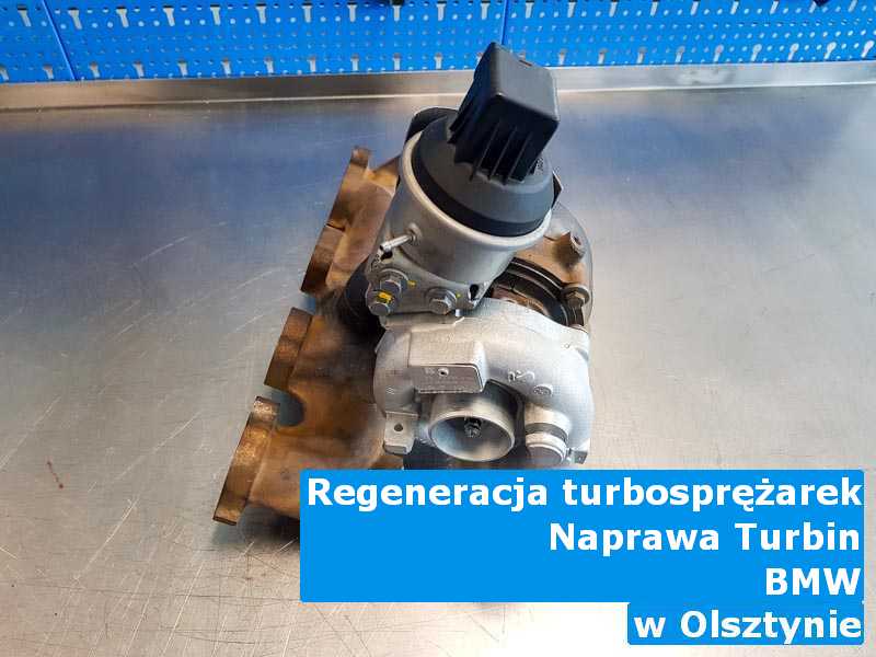 Turbosprężarki z pojazdu marki BMW wysłane do regeneracji w Olsztynie