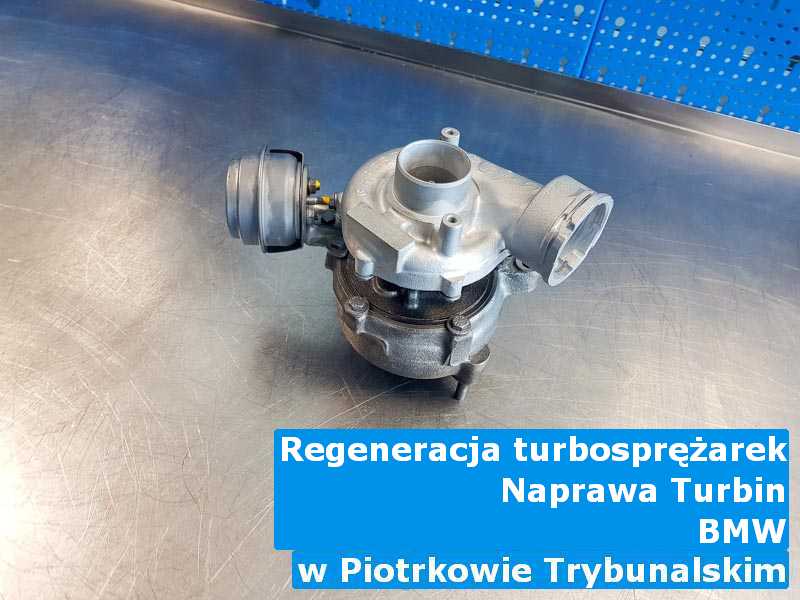 Turbina z samochodu BMW dostarczona do zakładu regeneracji w Piotrkowie Trybunalskim