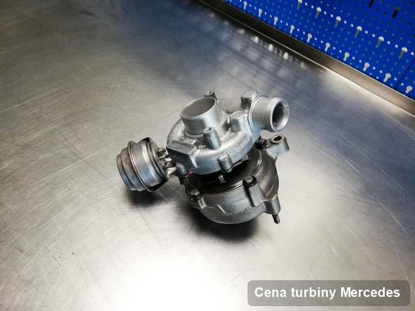 Turbosprężarka do pojazdu producenta Mercedes wyremontowana w pracowni gdzie realizuje się serwis Cena turbiny