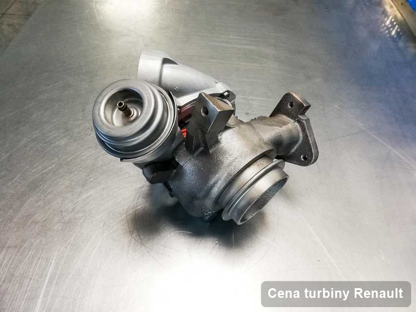 Turbosprężarka do auta marki Renault wyremontowana w przedsiębiorstwie gdzie wykonuje się usługę Cena turbiny