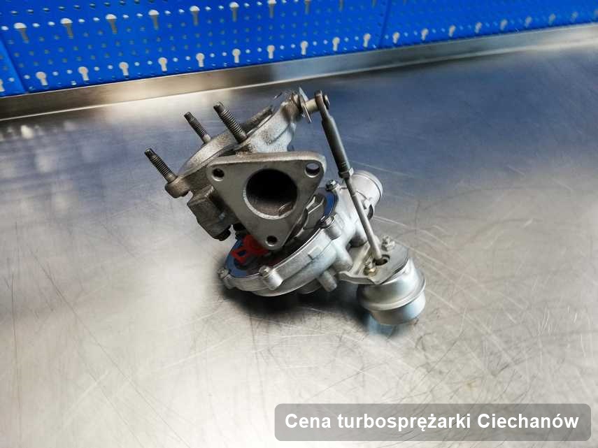 Turbo po zrealizowaniu serwisu Cena turbosprężarki w pracowni regeneracji z Ciechanowa w doskonałej jakości przed spakowaniem