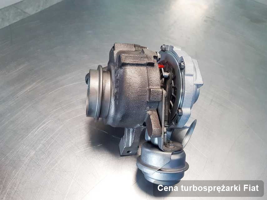 Turbosprężarka do auta marki Fiat wyczyszczona w przedsiębiorstwie gdzie zleca się usługę Cena turbosprężarki