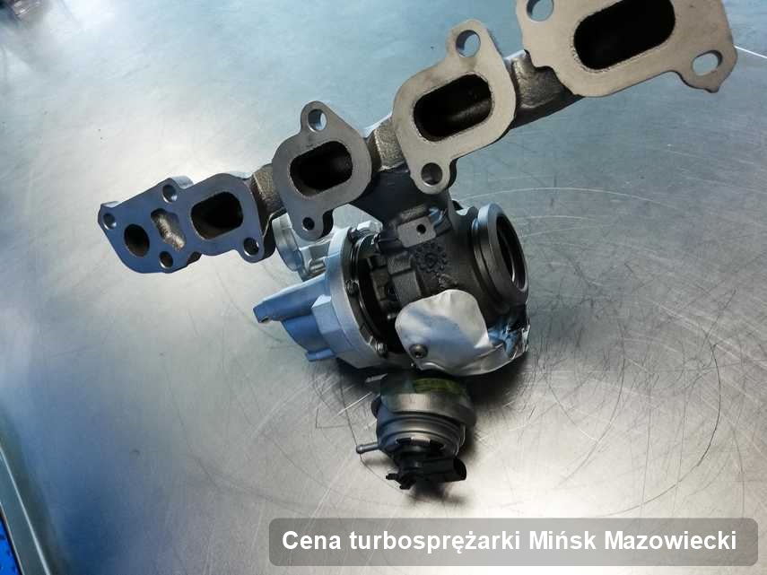 Turbo po realizacji zlecenia Cena turbosprężarki w warsztacie z Mińska Mazowieckiego w doskonałej kondycji przed spakowaniem