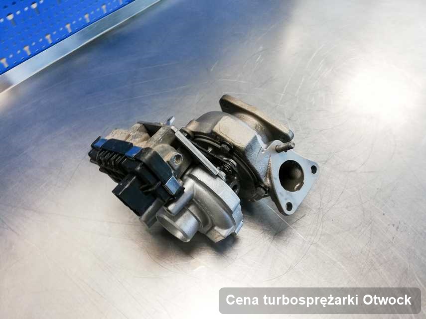 Turbosprężarka po wykonaniu usługi Cena turbosprężarki w pracowni regeneracji w Otwocku w dobrej cenie przed spakowaniem